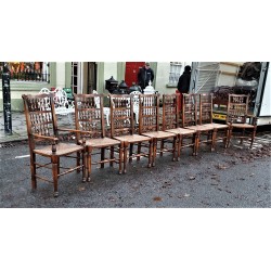 Set of 8 Oah Dining Chairs